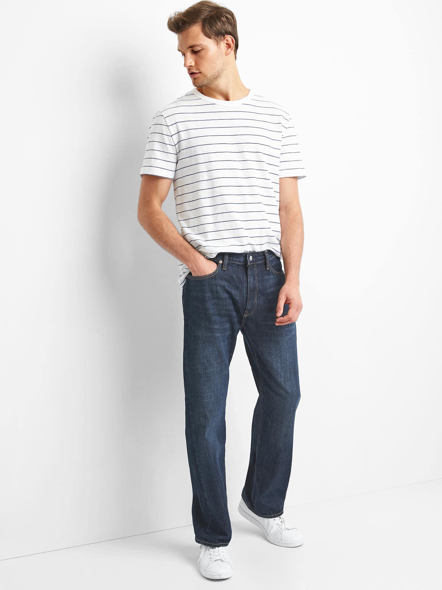 Lyst Gap Relaxed Fit Jeans in Blue for Men